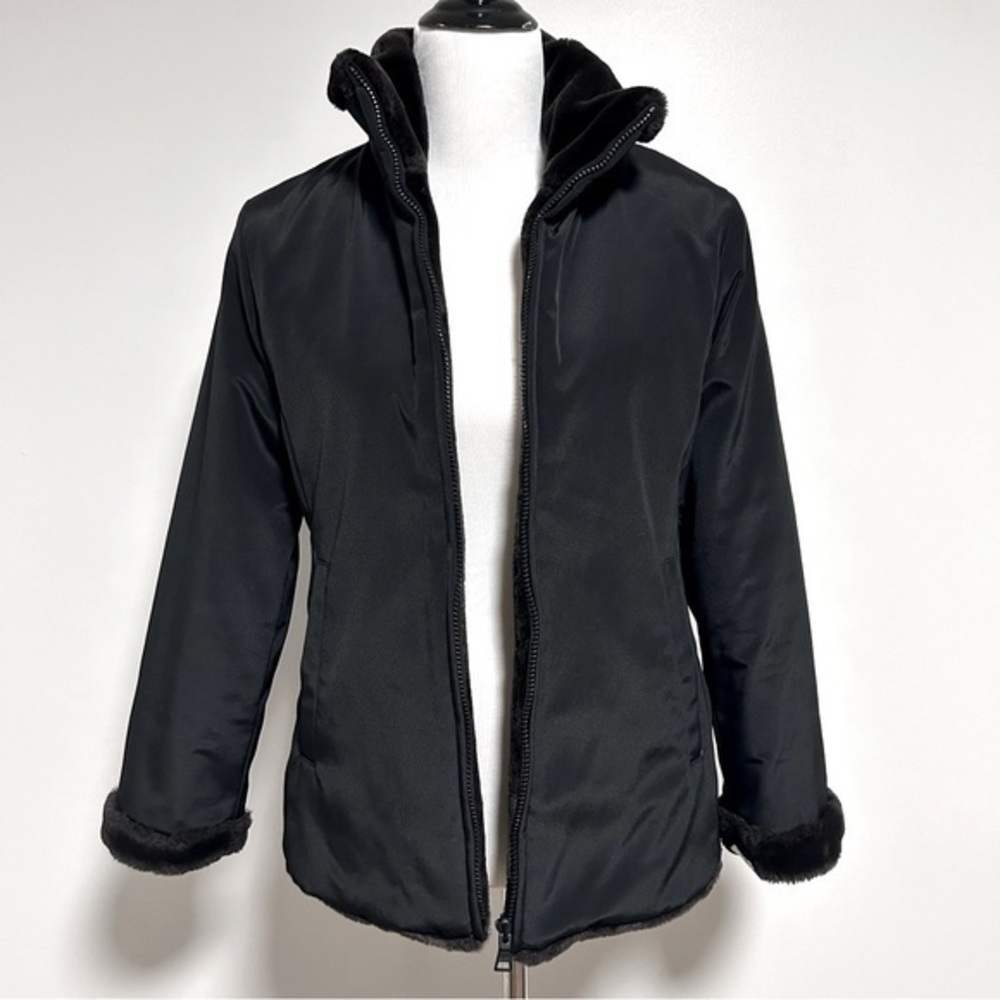 MARC NewYork Reversible Faux Fur Coat